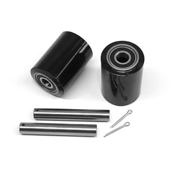Homepage 2.9 In. Load Wheel Kit For Manual Pallet Jack - Black HO642732 - main